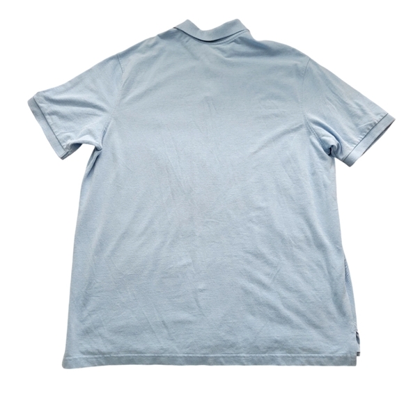 Merona Men's The Ultimate Polo Shirt Light Blue Size XXL - Picture 2 of 3
